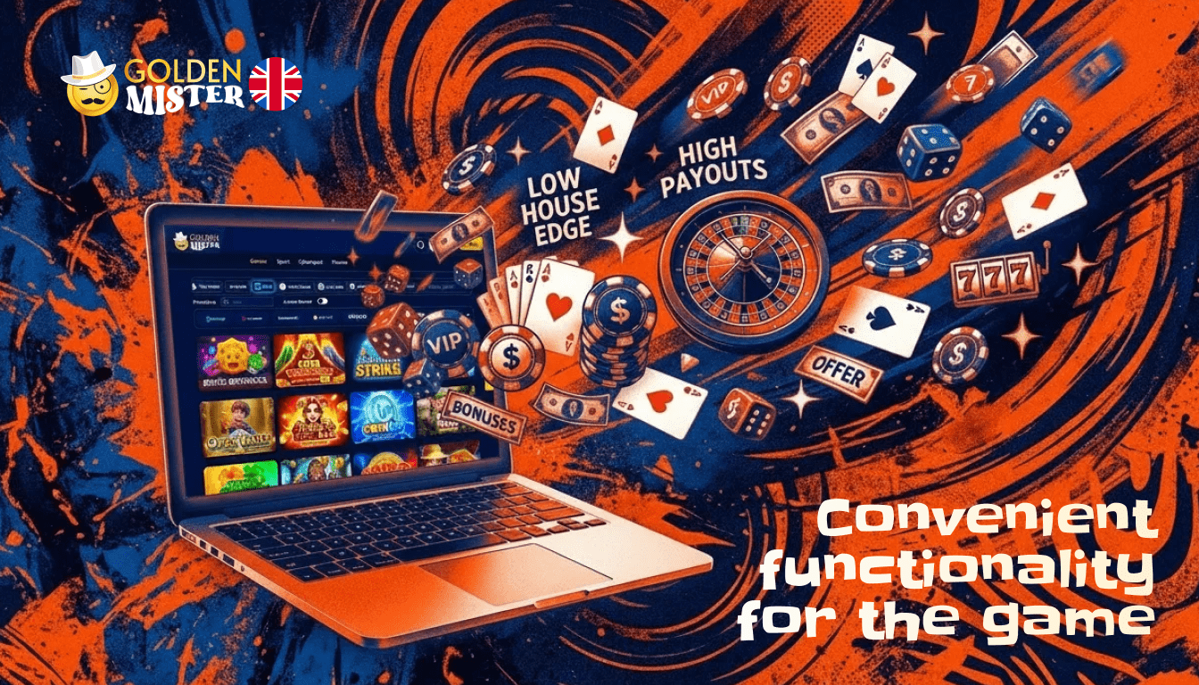 Golden Mister online Casino has a lot of advantages